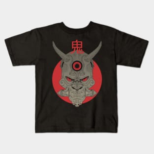 Oni (Black/Red) Kids T-Shirt